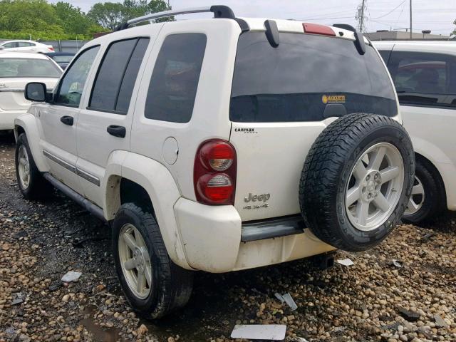 1J4GL58K46W151285 - 2006 JEEP LIBERTY LI WHITE photo 3