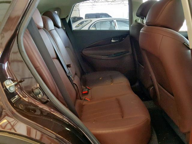 JN1AJ0HP3AM702202 - 2010 INFINITI EX35 BASE PURPLE photo 6