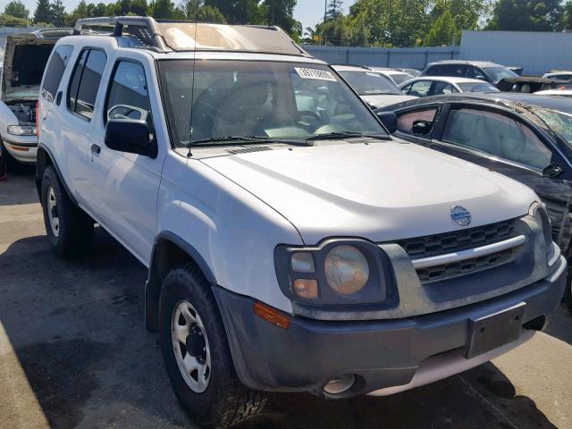 5N1ED28TX2C518859 - 2002 NISSAN XTERRA XE WHITE photo 1