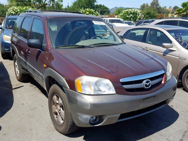 4F2CU091X1KM52587 - 2001 MAZDA TRIBUTE LX MAROON photo 1