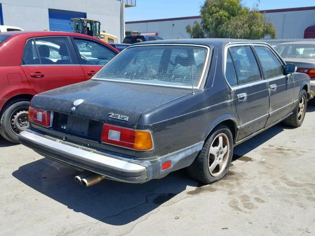 WBAFH8404F0636471 - 1985 BMW 735 I AUTO BLACK photo 4