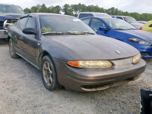 1G3NL52F12C291668 - 2002 OLDSMOBILE ALERO GL GRAY photo 1