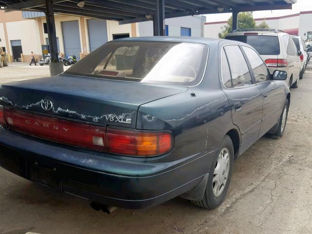 JT2GK13E3R0066554 - 1994 TOYOTA CAMRY XLE GREEN photo 4