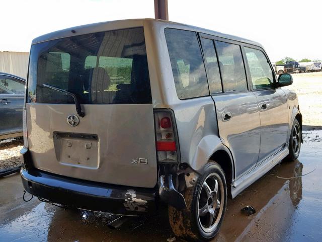 JTLKT324254030025 - 2005 TOYOTA SCION XB 银色 照片 4
