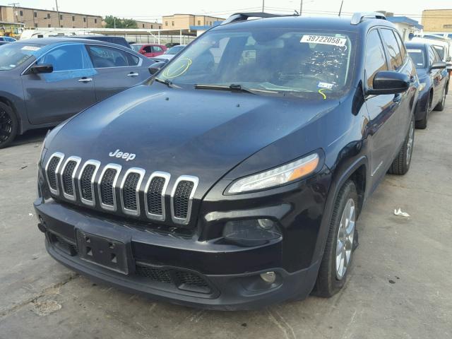 1C4PJLCB3EW272640 - 2014 JEEP CHEROKEE L CHARCOAL photo 2