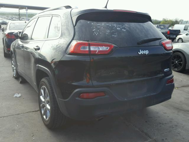 1C4PJLCB3EW272640 - 2014 JEEP CHEROKEE L CHARCOAL photo 3