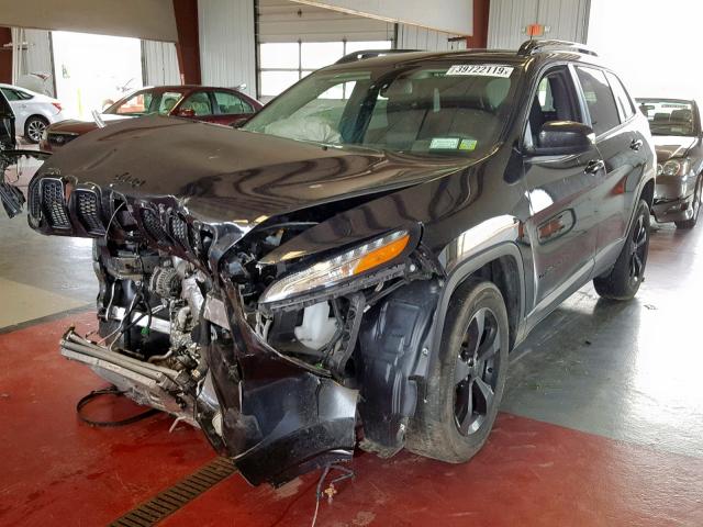 1C4PJMCB9JD543485 - 2018 JEEP CHEROKEE L BLACK photo 2