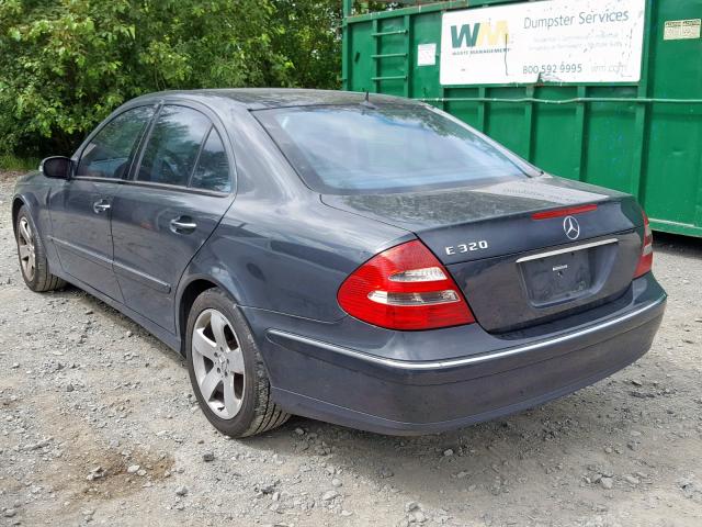 WDBUF65J13X109615 - 2003 MERCEDES-BENZ E 320 GRAY photo 3