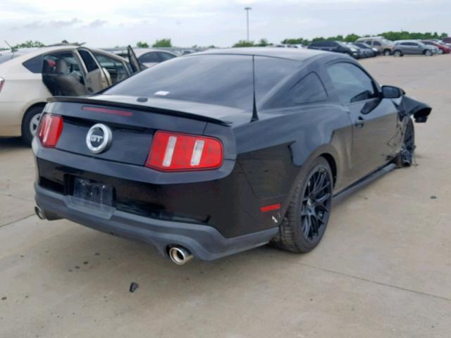 1ZVBP8CF5C5251331 - 2012 FORD MUSTANG GT BLACK photo 4