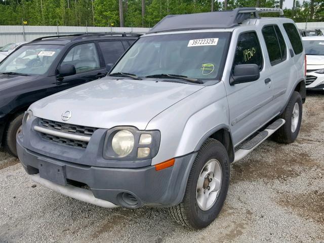 5N1ED28T82C562407 - 2002 NISSAN XTERRA XE SILVER photo 2