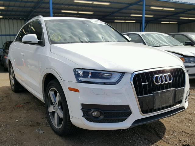 WA1EFCFS1FR005575 - 2015 AUDI Q3 PREMIUM WHITE photo 1