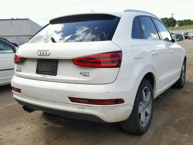 WA1EFCFS1FR005575 - 2015 AUDI Q3 PREMIUM WHITE photo 4