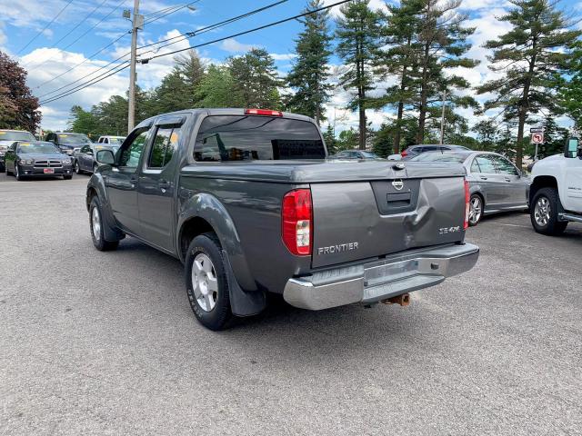 1N6AD07W37C450119 - 2007 NISSAN FRONTIER C GRAY photo 4