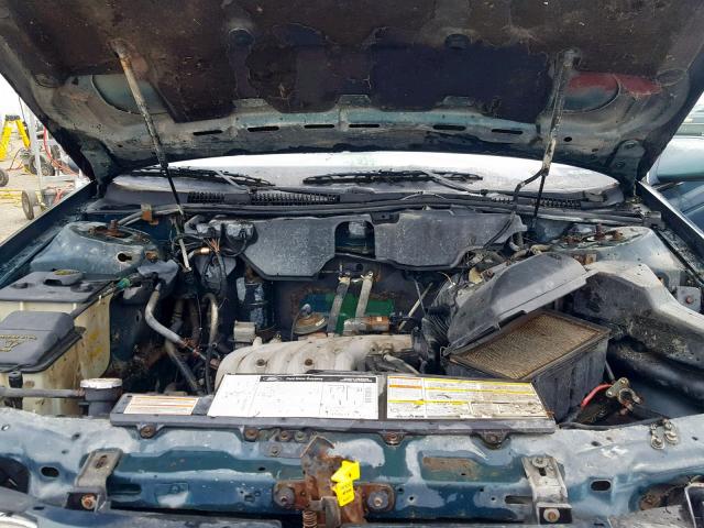 1FALP52U5RG269854 - 1994 FORD TAURUS GL GREEN photo 7