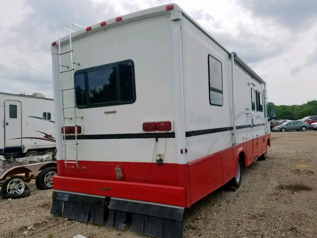 1FCMF53S210A05485 - 2001 FORD F550 SUPER WHITE photo 4