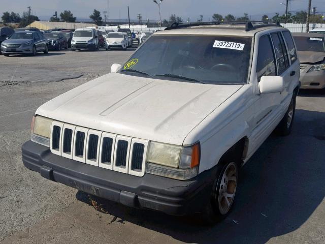 1J4GZ78Y5TC312836 - 1996 JEEP GRAND CHER WHITE photo 2