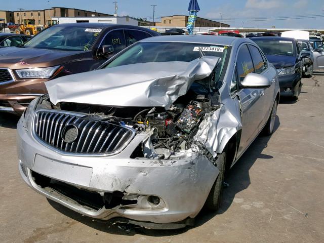 1G4PR5SK6D4149653 - 2013 BUICK VERANO CON SILVER photo 2