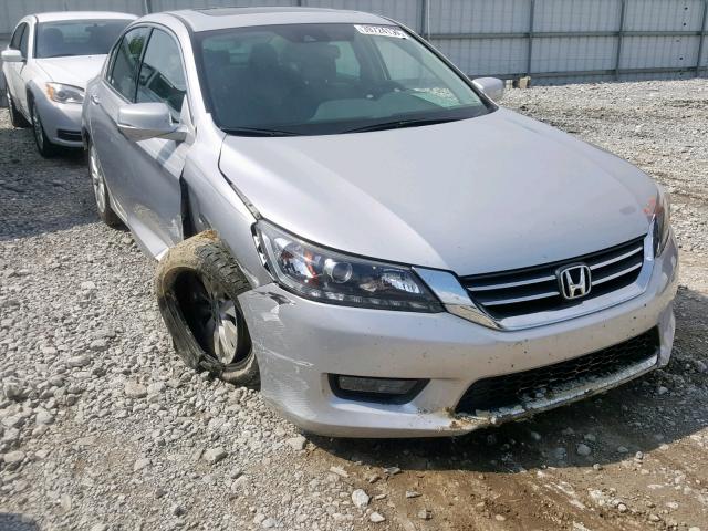 1HGCR3F87EA037485 - 2014 HONDA ACCORD EXL SILVER photo 1