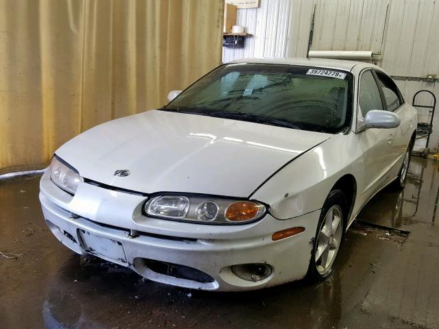 1G3GR64H714120508 - 2001 OLDSMOBILE AURORA WHITE photo 2