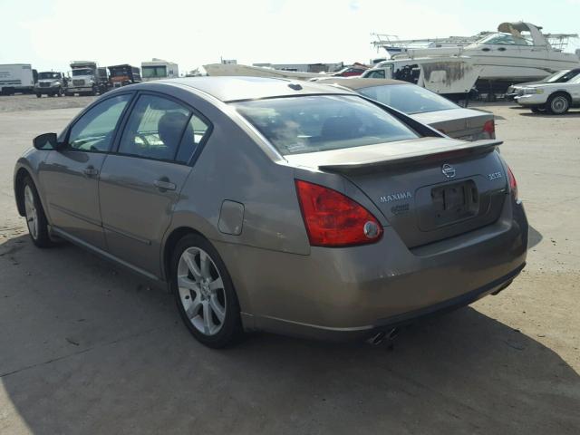 1N4BA41E88C816705 - 2008 NISSAN MAXIMA SE GOLD photo 3