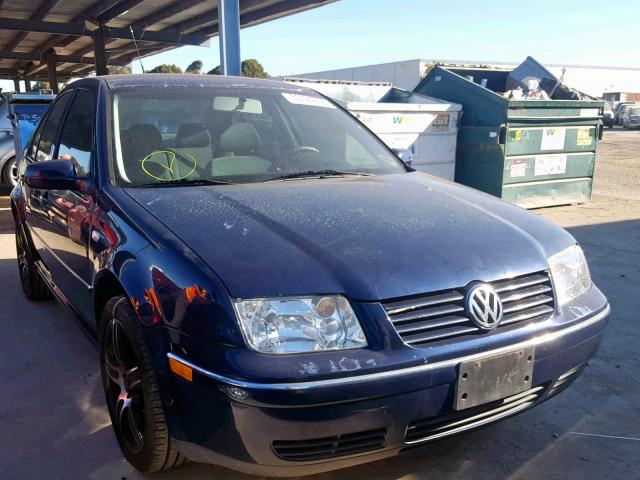 3VWRA69M55M016323 - 2005 VOLKSWAGEN JETTA GL BLUE photo 1