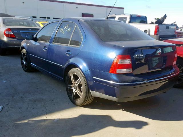 3VWRA69M55M016323 - 2005 VOLKSWAGEN JETTA GL BLUE photo 3