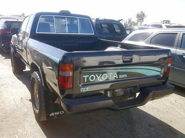 JT4VN13G3R5139321 - 1994 TOYOTA PICKUP 1/2 BLACK photo 3