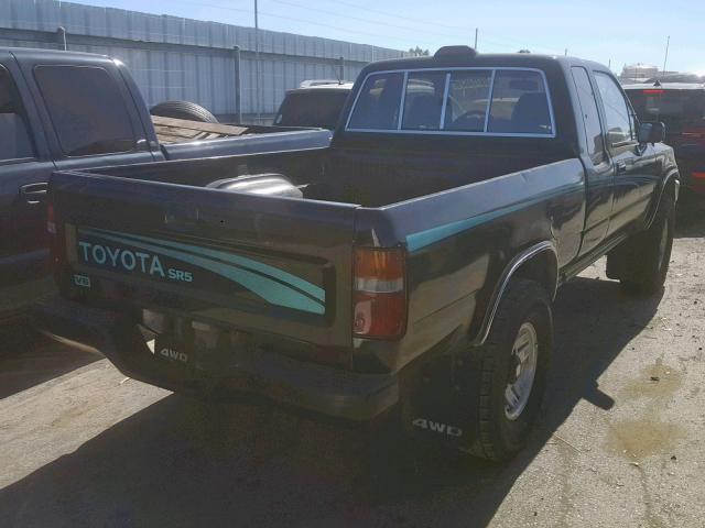 JT4VN13G3R5139321 - 1994 TOYOTA PICKUP 1/2 BLACK photo 4