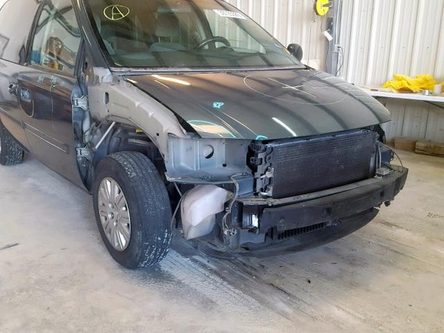 1A4GP45R56B746721 - 2006 CHRYSLER TOWN & COU TURQUOISE photo 9