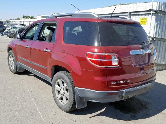 5GZER13788J161842 - 2008 SATURN OUTLOOK XE RED photo 3