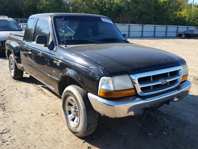 1FTYR14V3YPA92390 - 2000 FORD RANGER SUP BLACK photo 1