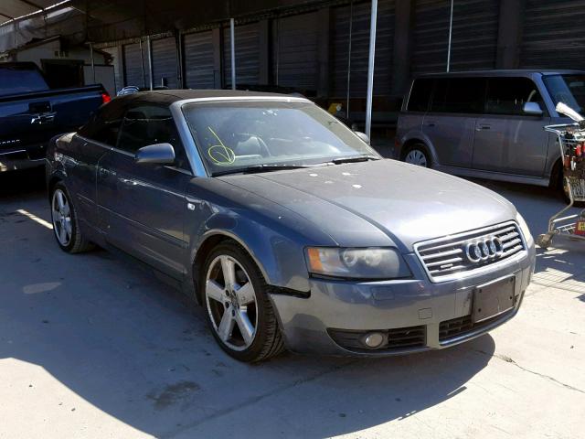 WAUET48H16K001506 - 2006 AUDI A4 S-LINE GRAY photo 1