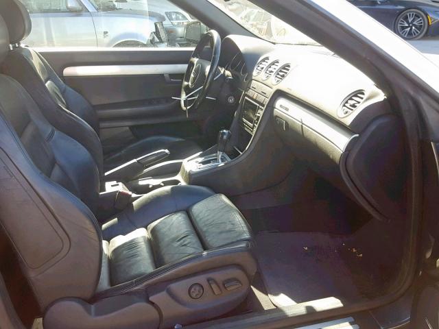 WAUET48H16K001506 - 2006 AUDI A4 S-LINE GRAY photo 5