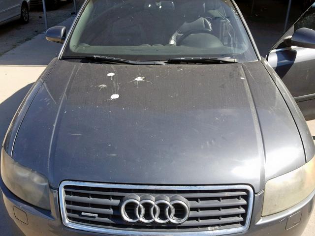 WAUET48H16K001506 - 2006 AUDI A4 S-LINE GRAY photo 7