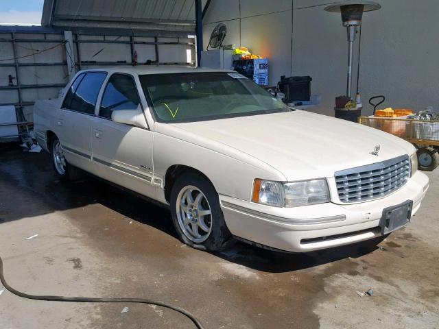 1G6KD52Y5VU218063 - 1997 CADILLAC DEVILLE WHITE photo 1