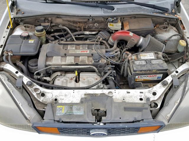 3FAHP39574R110795 - 2004 FORD FOCUS ZX3 SILVER photo 7