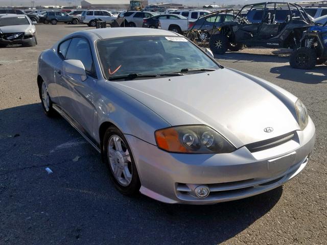 KMHHM65DX3U033604 - 2003 HYUNDAI TIBURON SILVER photo 1