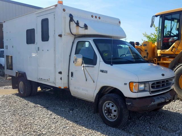 1FDXE45S3YHB41574 - 2000 FORD E450 SUP D WHITE photo 1