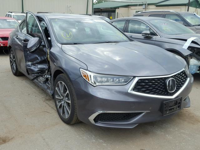 19UUB3F38JA002932 - 2018 ACURA TLX GRAY photo 1