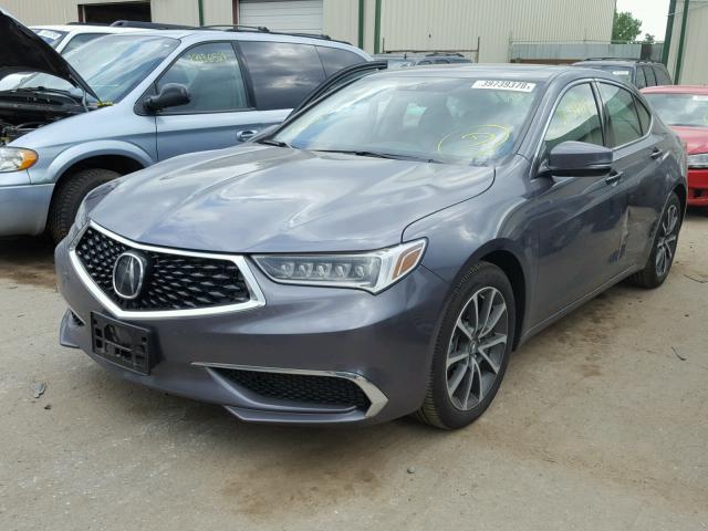 19UUB3F38JA002932 - 2018 ACURA TLX GRAY photo 2