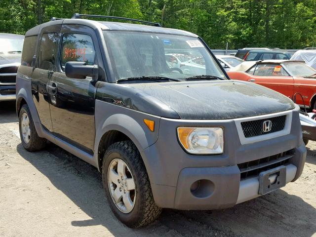 5J6YH17583L003695 - 2003 HONDA ELEMENT EX BLACK photo 1