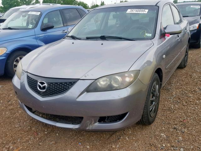 JM1BK12F651260477 - 2005 MAZDA 3 I SILVER photo 2