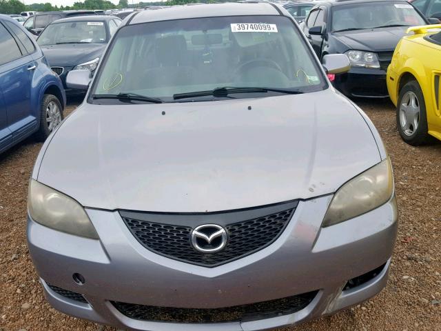 JM1BK12F651260477 - 2005 MAZDA 3 I SILVER photo 9