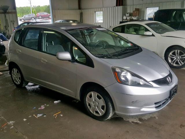 JHMGE8G38CS005324 - 2012 HONDA FIT SILVER photo 1