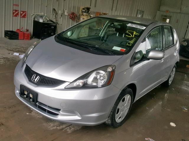 JHMGE8G38CS005324 - 2012 HONDA FIT SILVER photo 2