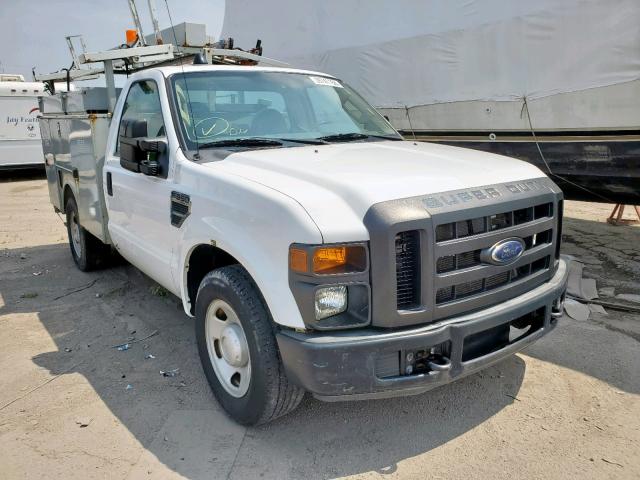 1FDSF305X8EC15397 - 2008 FORD F350 SRW S WHITE photo 1