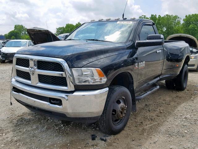 3C63RRBL5EG263061 - 2014 RAM 3500 SLT BLACK photo 2