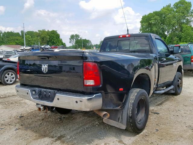 3C63RRBL5EG263061 - 2014 RAM 3500 SLT BLACK photo 4