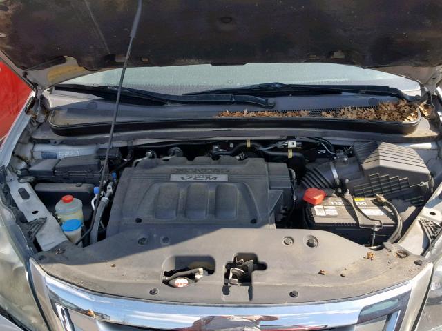 5FNRL38929B036676 - 2009 HONDA ODYSSEY TO SILVER photo 7