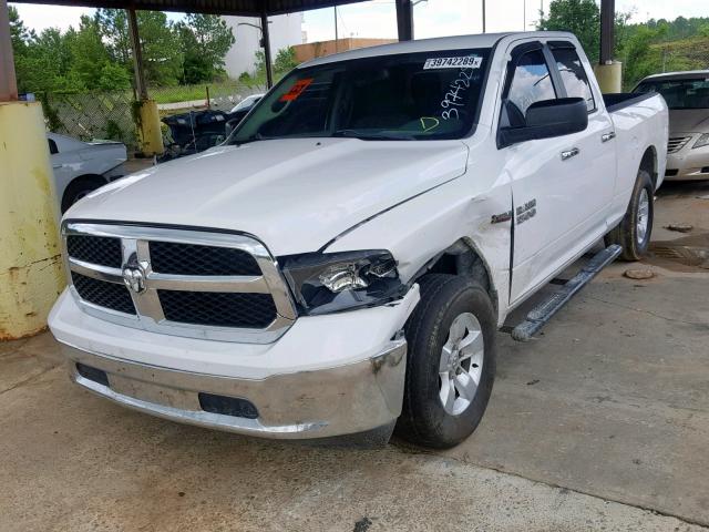 1C6RR6GT7FS553121 - 2015 RAM 1500 SLT WHITE photo 2